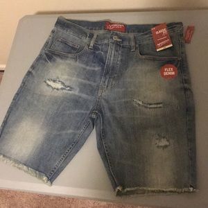 New cutoff jeans shorts